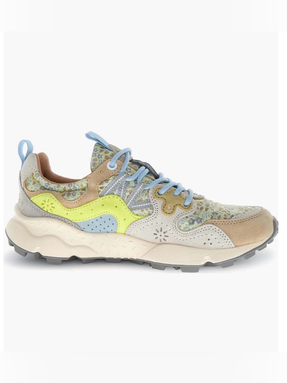 NWT Flower Mountain Yamano 3 Sneaker in Cream Yellow - Picture 3 of 15